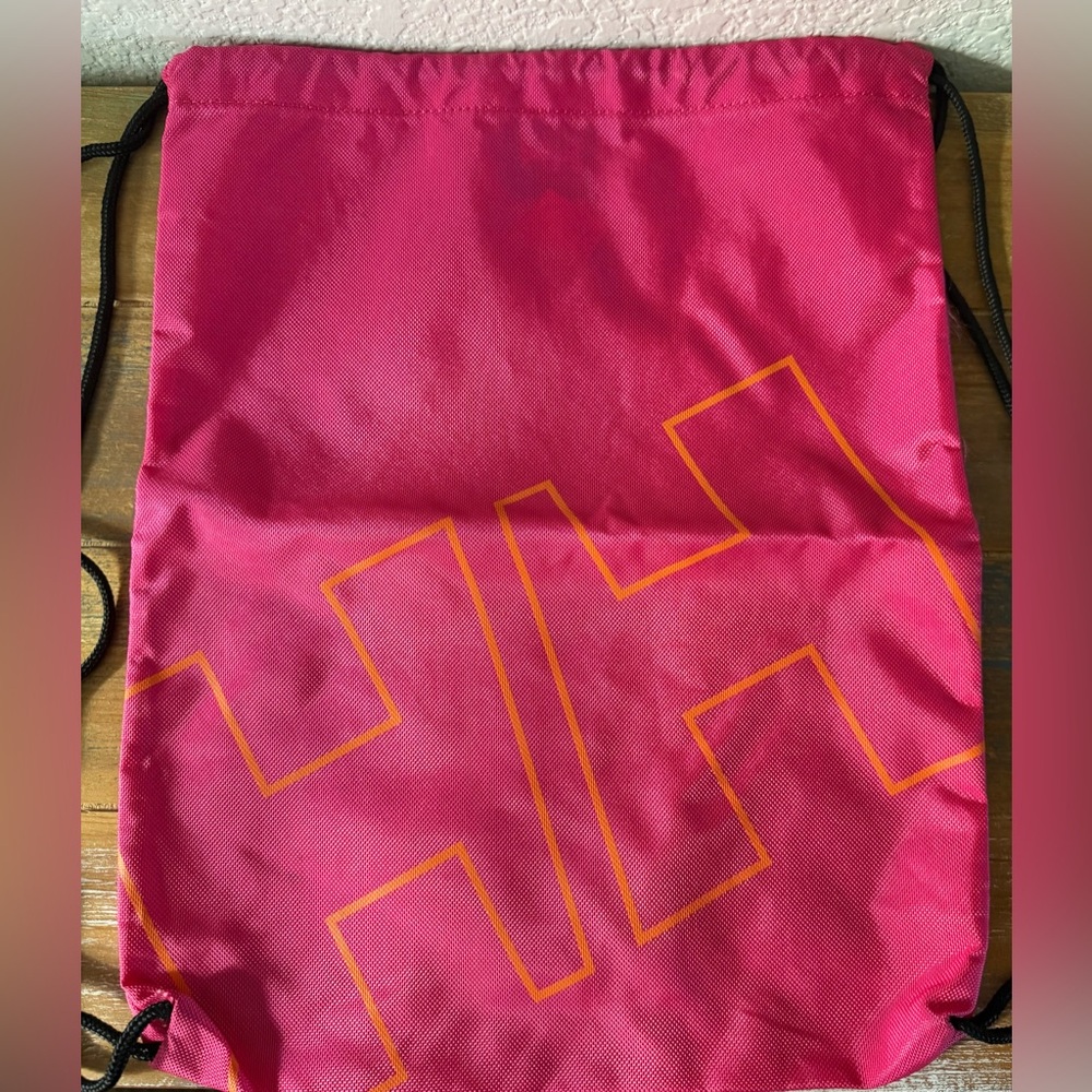 Helly Hansen Pink Drawstring Backpack - image 1
